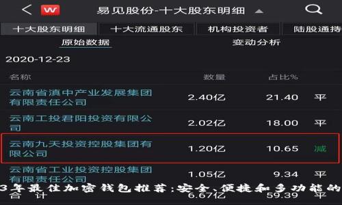 2023年最佳加密钱包推荐：安全、便捷和多功能的选择