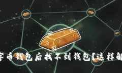 为什么我登录数字币钱包后找不到钱包