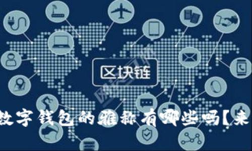 你知道数字钱包的雅称有哪些吗？来看看吧！