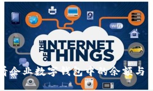 如何查看企业数字钱包中的余额与交易记录